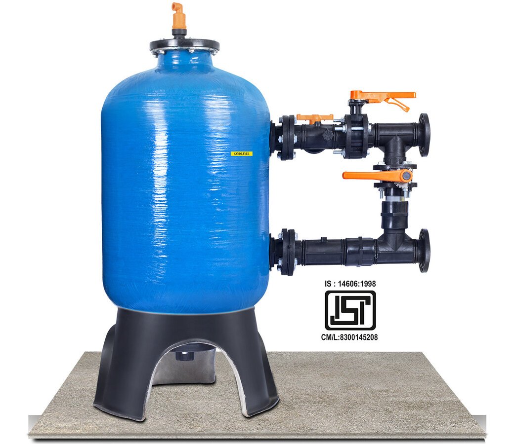 MachClean sand media filter for drip irrigation water treatment